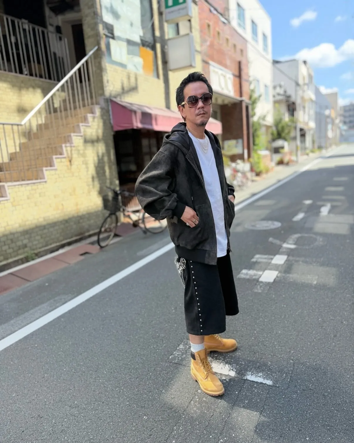 『SEVEN BY SEVEN』の長年着込んだような特殊な加...