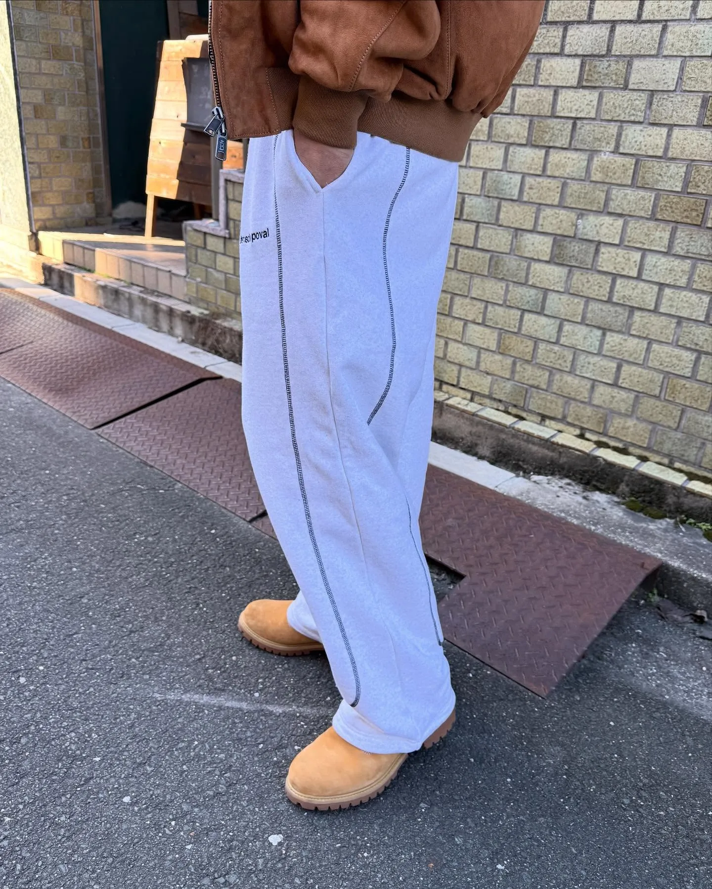 WACKO MARIAとBARACUTAコラボのスエードブル...