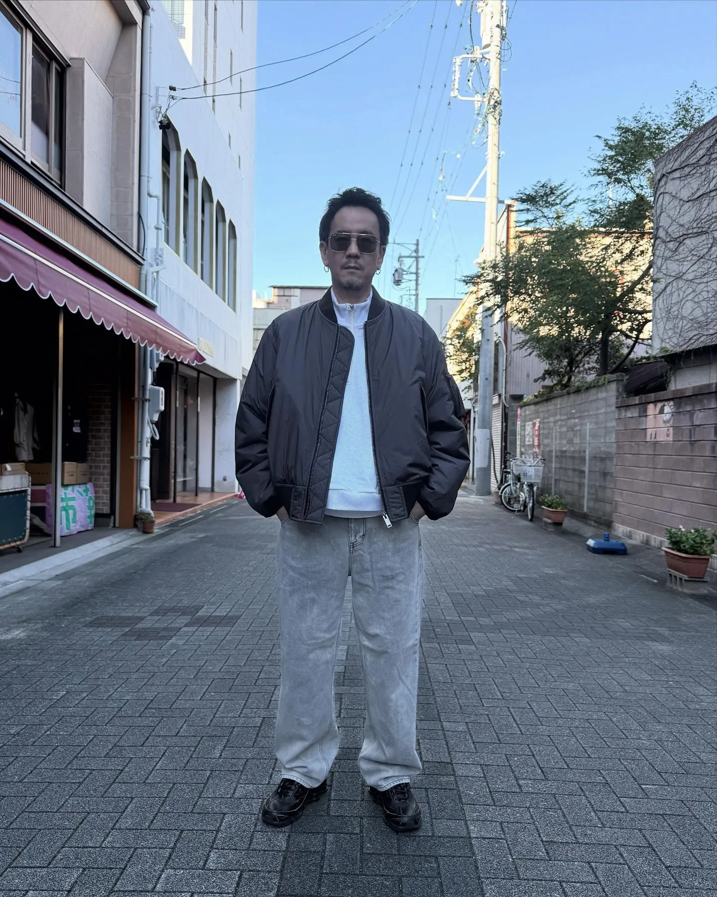 SEVEN BY SEVENのプリマロフトのMA-1を使った...