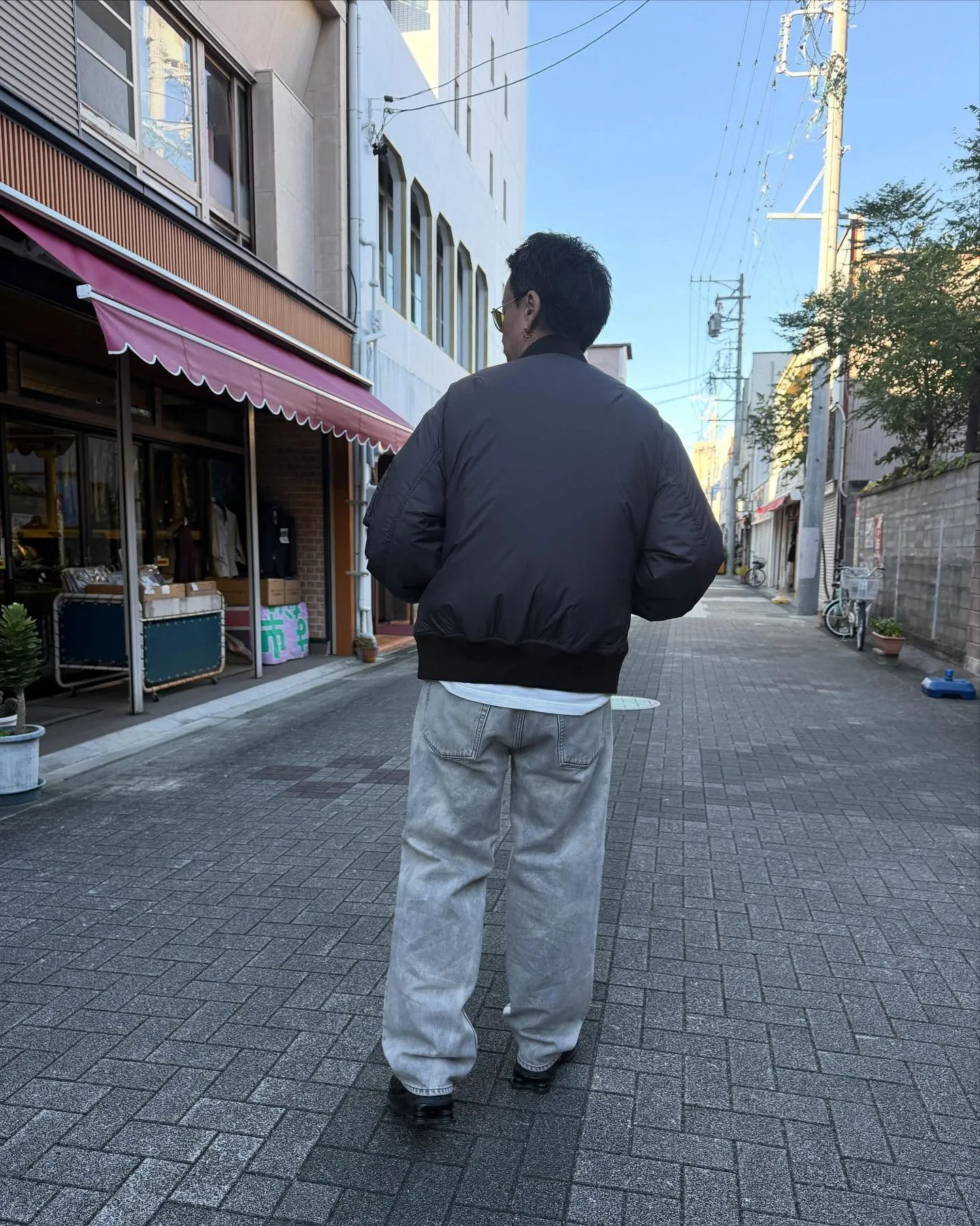 SEVEN BY SEVENのプリマロフトのMA-1を使った...