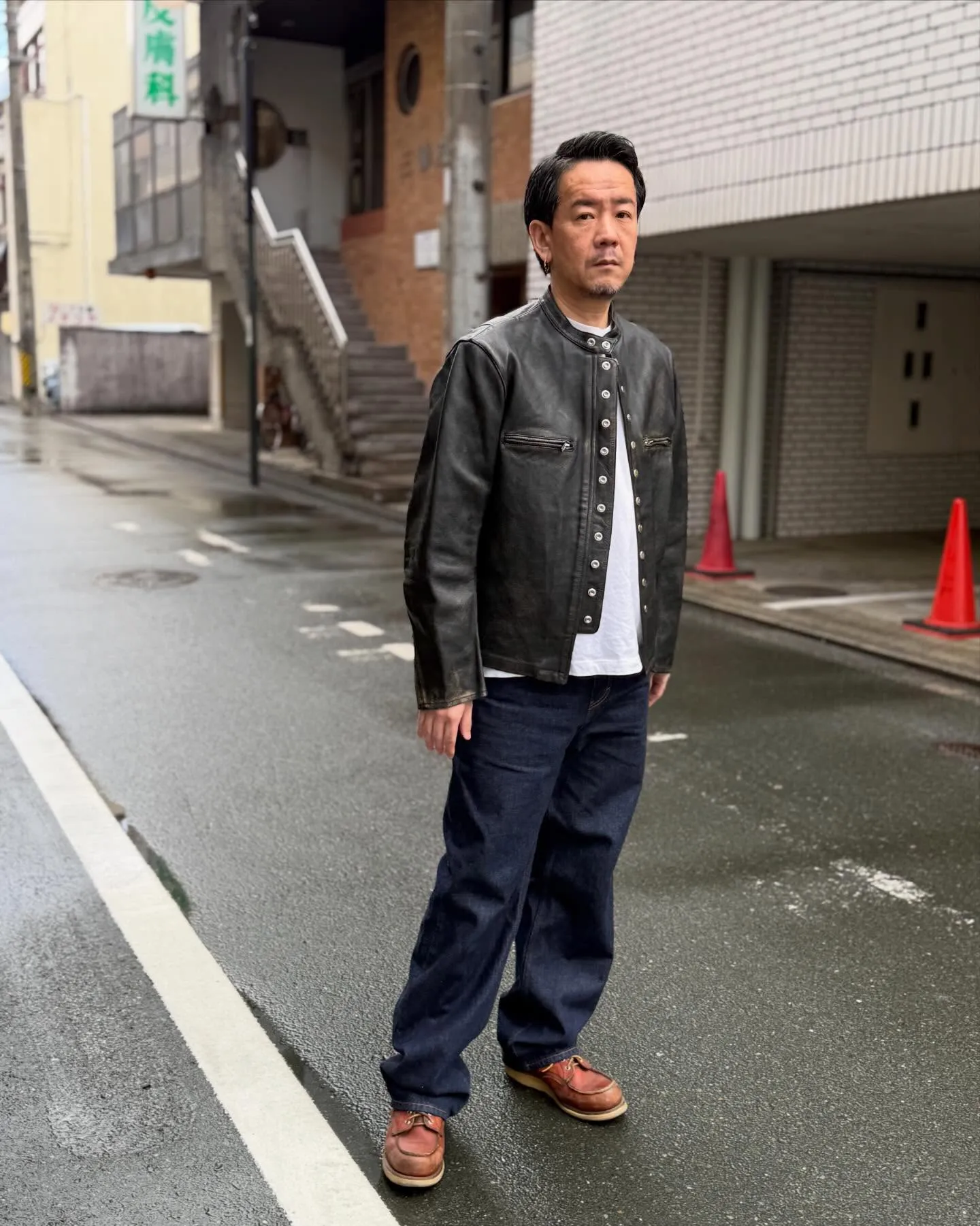 SEVEN BY SEVENの新作レザーブルゾン。