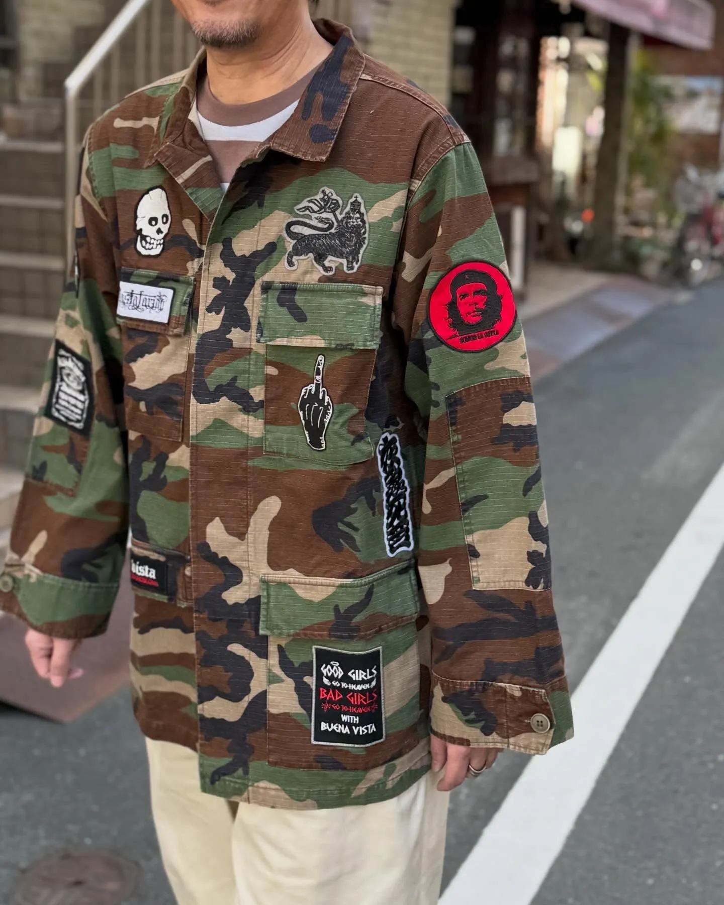 BUENA VISTAのコンバットジャケット。