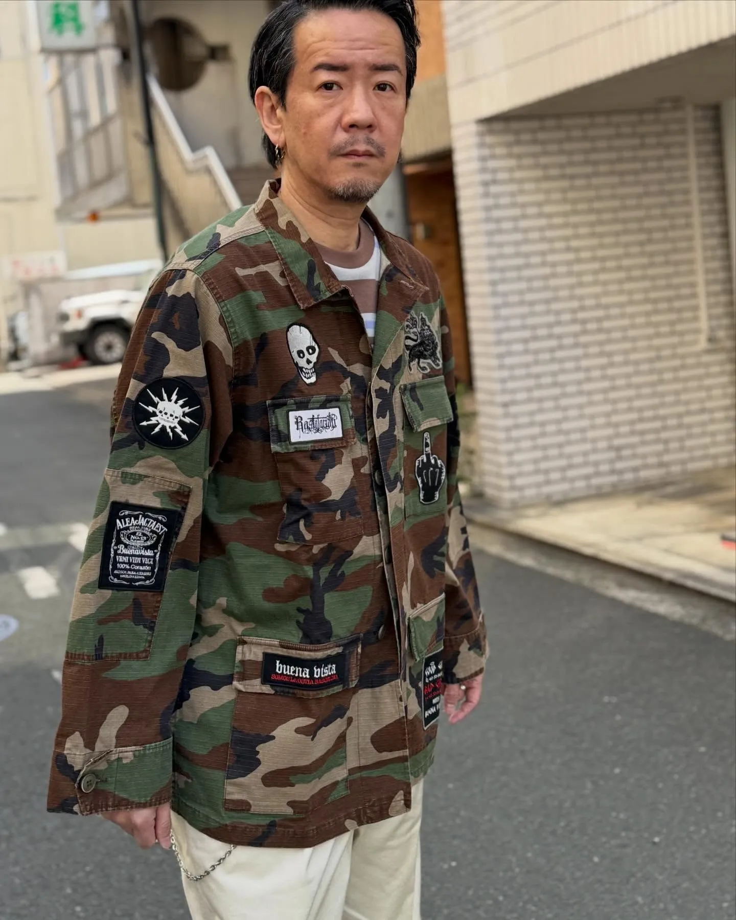 BUENA VISTAのコンバットジャケット。