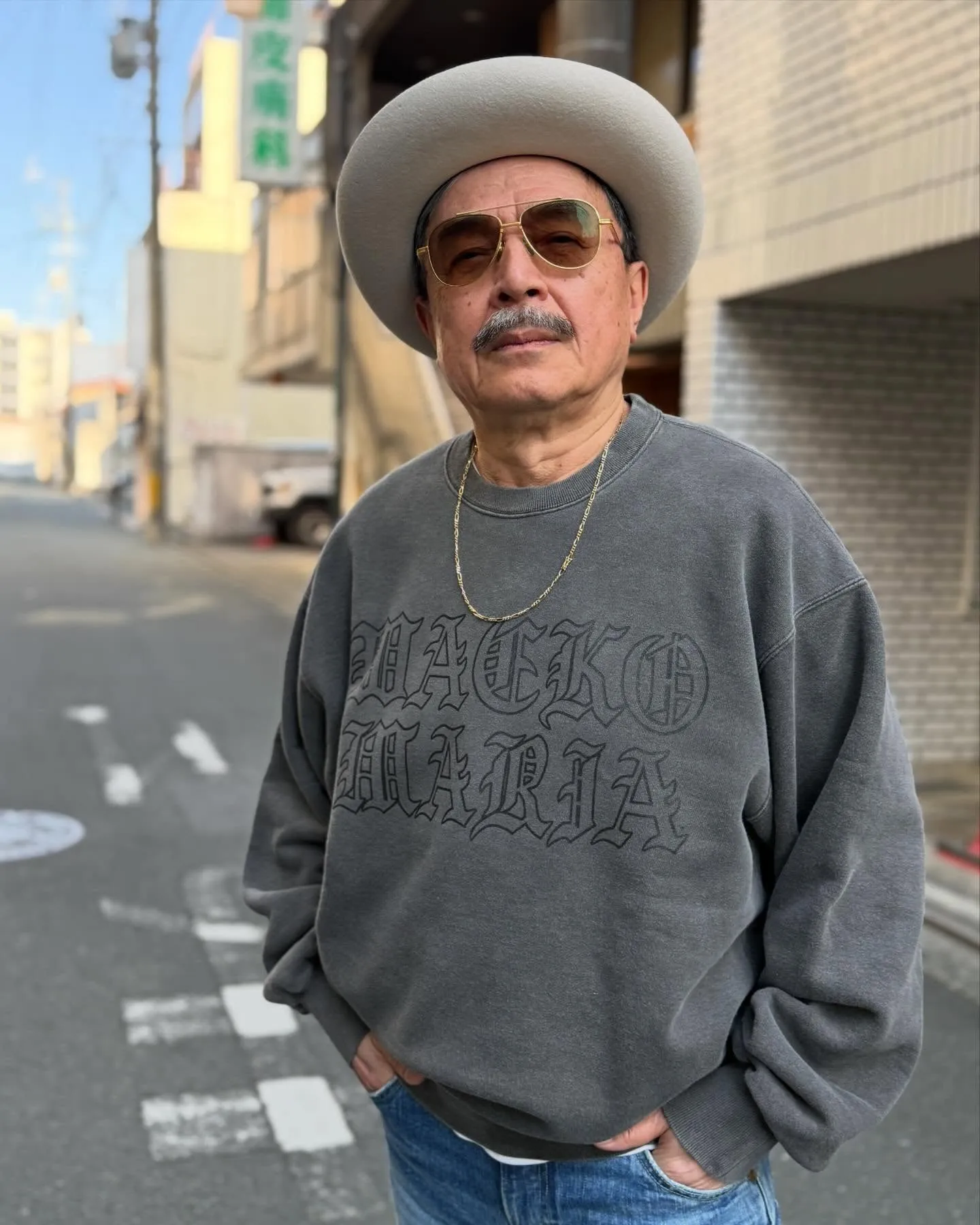 WACKO MARIA のガーメントダイ加工(製品染め)した...